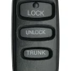 2002 Mitsubishi Diamante Remote Key Fob by Car & Truck Remotes
