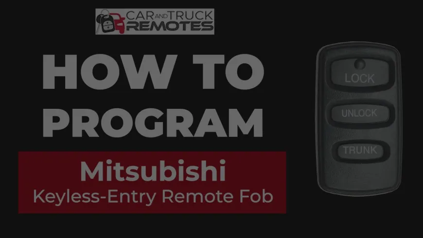 2001 Mitsubishi Diamante Remote Key Fob by Car & Truck Remotes