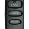 2004 Mitsubishi Eclipse Remote Key Fob by Car & Truck Remotes