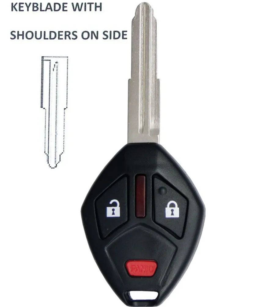 2011 Mitsubishi Endeavor Remote Key Fob (shoulder blade) by Car & Truck Remotes