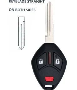 2007 Mitsubishi Endeavor Remote Key Fob (straight blade) by Car & Truck Remotes