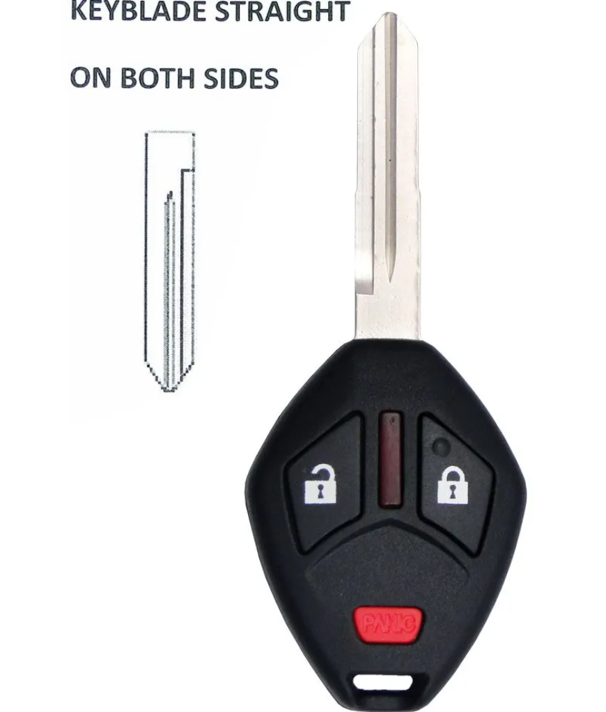 2007 Mitsubishi Endeavor Remote Key Fob (straight blade) by Car & Truck Remotes