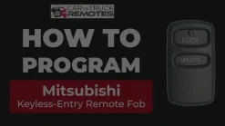 2005 Mitsubishi Lancer Remote Key Fob by Car & Truck Remotes