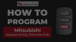 2000 Mitsubishi Montero Remote Key Fob by Car & Truck Remotes