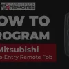 2002 Mitsubishi Montero Remote Key Fob by Car & Truck Remotes