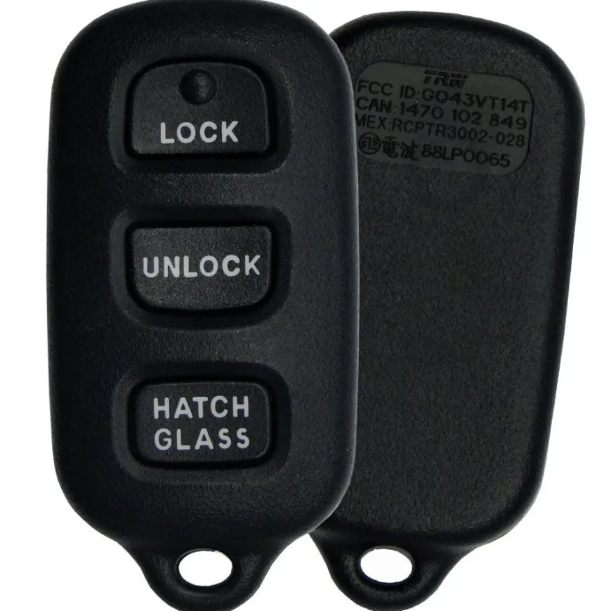 2008 Pontiac Vibe Remote Key Fob