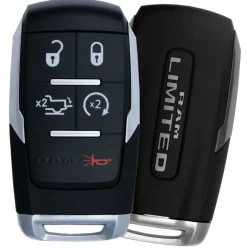 2019 RAM 4500 Limited Smart Remote Key Fob w/ Remote Start, Power Tailgate