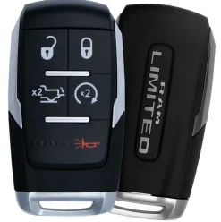 2022 RAM 5500 Limited Smart Remote Key Fob w/ Remote Start, Power Tailgate