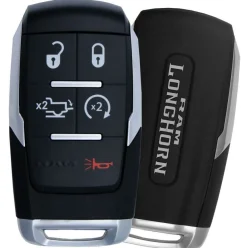 2022 RAM 3500 Longhorn Smart Remote Key Fob w/ Remote Start, Power Tailgate
