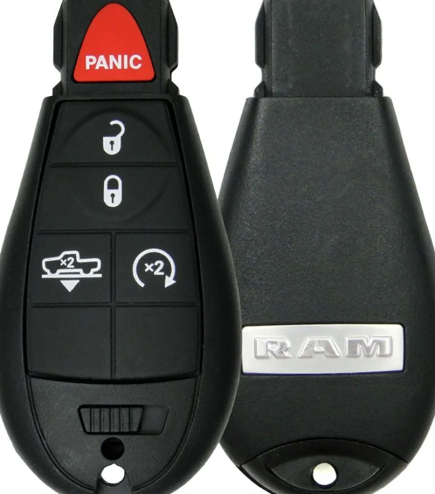 2015 RAM 1500 Remote Key Fob w/ Engine Start, Air Suspension