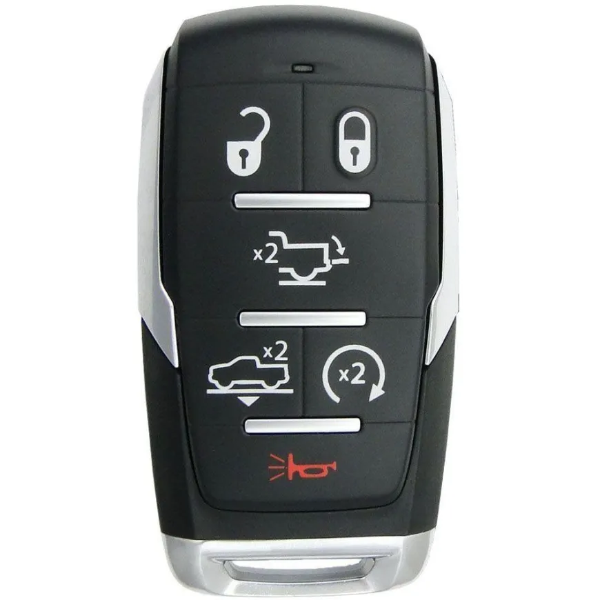 2024 RAM 1500 Smart Remote Key Fob w/ Air Suspension, Remote Start, Power Tailgate by Car & Truck Remotes