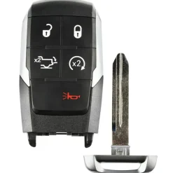 2024 RAM 2500 Smart Remote Key Fob w/ Remote Start, Power Tailgate by Car & Truck Remotes