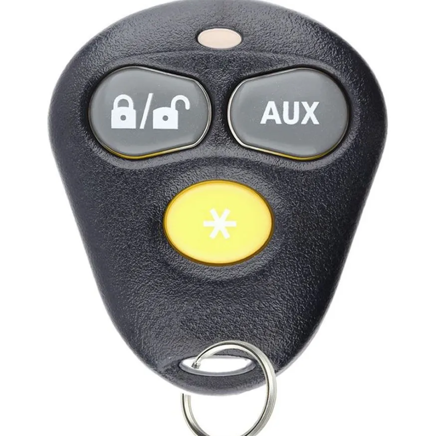 Remote for Viper Alarm System Python Automate Avital Hornet EZSDEI474V - Yellow 3 buttons by Car & Truck Remotes