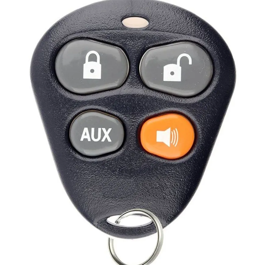 Remote for Viper Alarm System Python Automate Avital Hornet EZSDEI476V - Orange 4 buttons by Car & Truck Remotes
