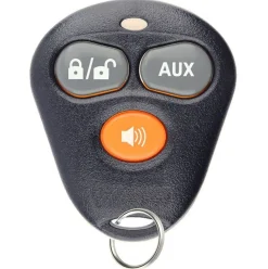 Remote for Viper Alarm System Python Automate Avital Hornet EZSDEI474V - Orange 3 buttons by Car & Truck Remotes