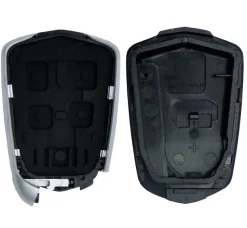 Replacement CADILLAC SRX, XT4, XT5 5 button remote case w/ power door button and insert key