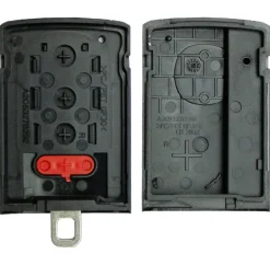 Replacement Acura 4 button smart remote case with insert key