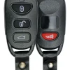 Replacement Hyundai Kia Remote 4 Button Case