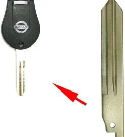 Replacement Key Blade for Nissan Remotes CWTWB1U751 , CWTWB1U816 by Car & Truck Remotes