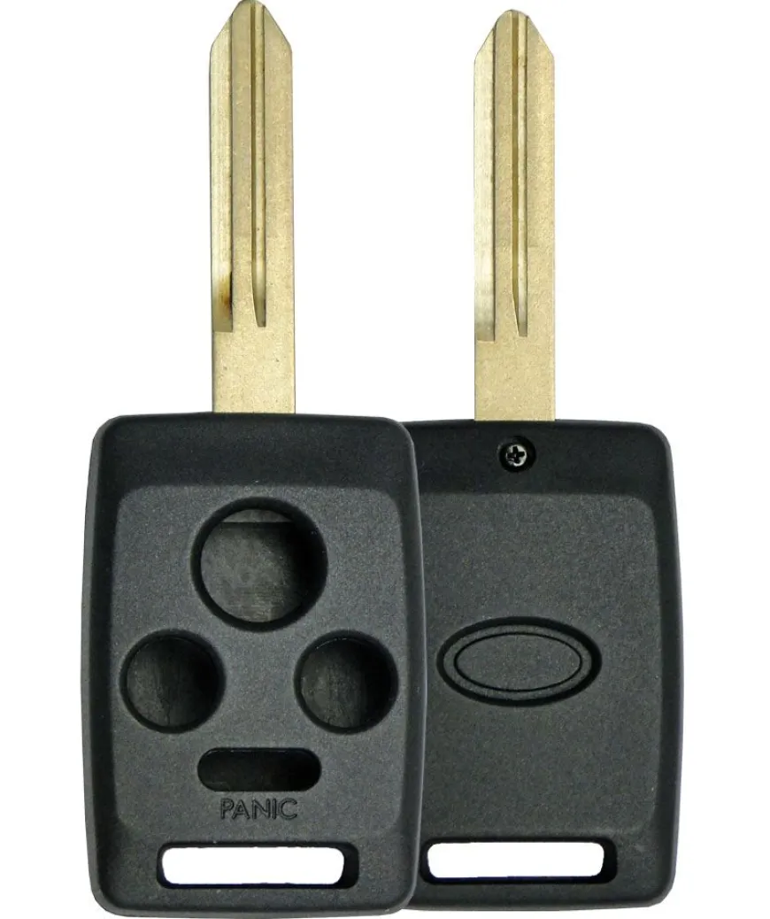 Subaru 4 button Replacement Remote Case / Shell with blank key by Car & Truck Remotes