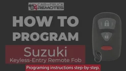2008 Suzuki SX4 Remote Key Fob by Car & Truck Remotes