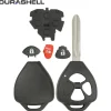 Toyota Remote Head Replacement DURASHELL 3 button case, shell by Car & Truck Remotes
