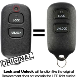 2001 Toyota Echo Remote Key Fob (dealer installed) by Car & Truck Remotes