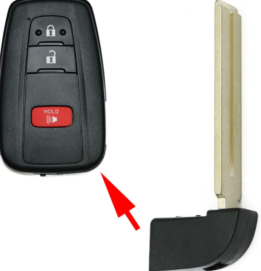 Toyota Emergency Key Blank for Smart Remotes HYQ14FBC MOZBR1ET by Car & Truck Remotes