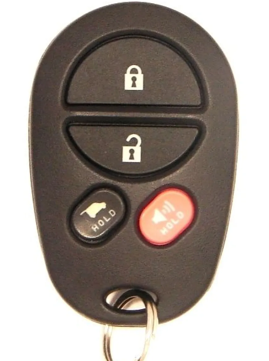 2011 Toyota Highlander Remote Key Fob w/ Glass Hatch