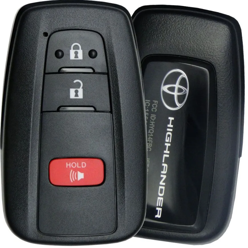 2020 Toyota Highlander Smart Remote Key Fob