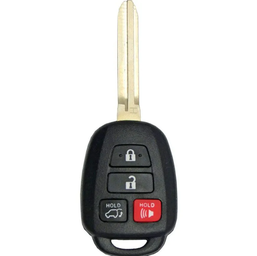 2013 Toyota RAV4 Remote Key Fob by Car & Truck Remotes - USA BUILT VEHICLES