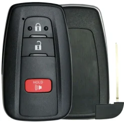 Toyota Smart Remote Replacement Shell - 3 Buttons by Car & Truck Remotes